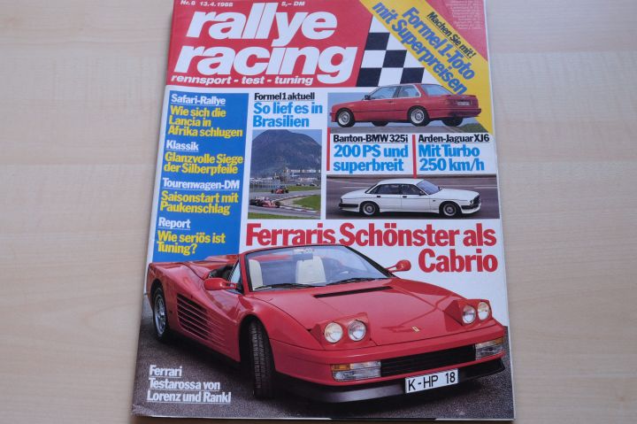 Rallye Racing 08/1988
